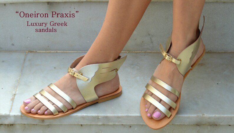 Ancient Greek Sandals,Hermes Winged Sandals,Greek Sandals,Leathe