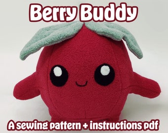 Berry Buddy sewing pattern - PDF with instructions