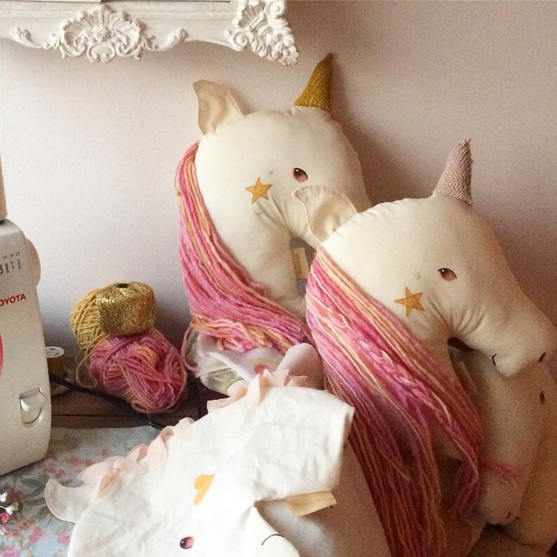 Unicorn stellae Cushion Room Kidscushions children's Etsy