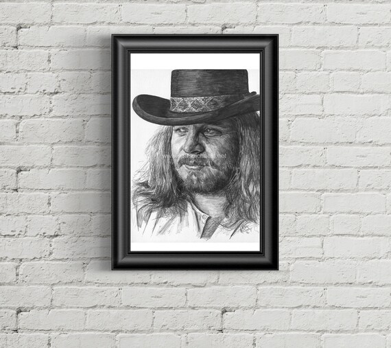 ronnie van zant style hat