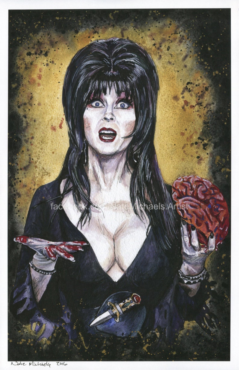 Fine Art Print Poster Elvira Fine Art Print Poster Elvira