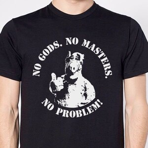 T-Shirt Amebix No Gods No Masters Kruste Anarcho Punk Rock