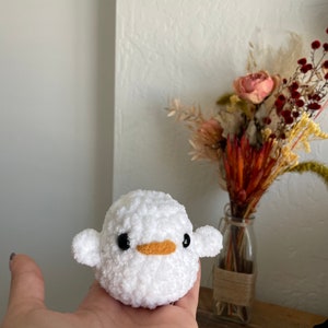 Crochet Baby Chick Mini Plush