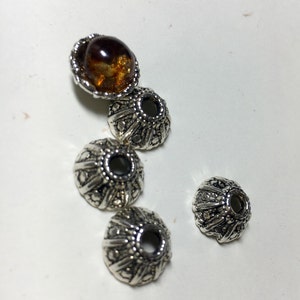 Kraal caps goede pasvorm voor &quot;vintage&quot; patroon & andere Kumihimo patronen door de sieraden instructeur
