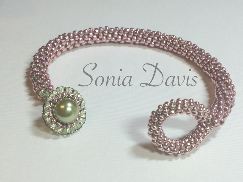 Diy Button Bracelet Tutorial KUMI-CUTE as a BUTTON Bracelet Kumihimo Tutorial | Etsy