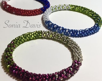 BRANSOLETKA KUMI "O" BEZ SZWU