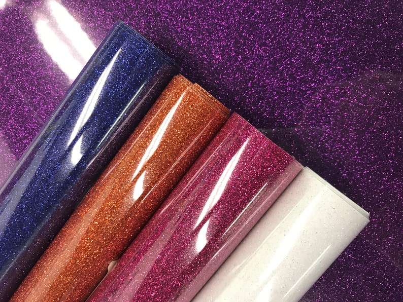 Siser Glitter HTV 5 ft rolls Siser iron on glitter vinyl Etsy