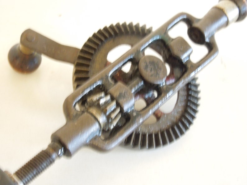 Antique Yankee Screwdriver Jeweler's Drill Hand Crank Etsy