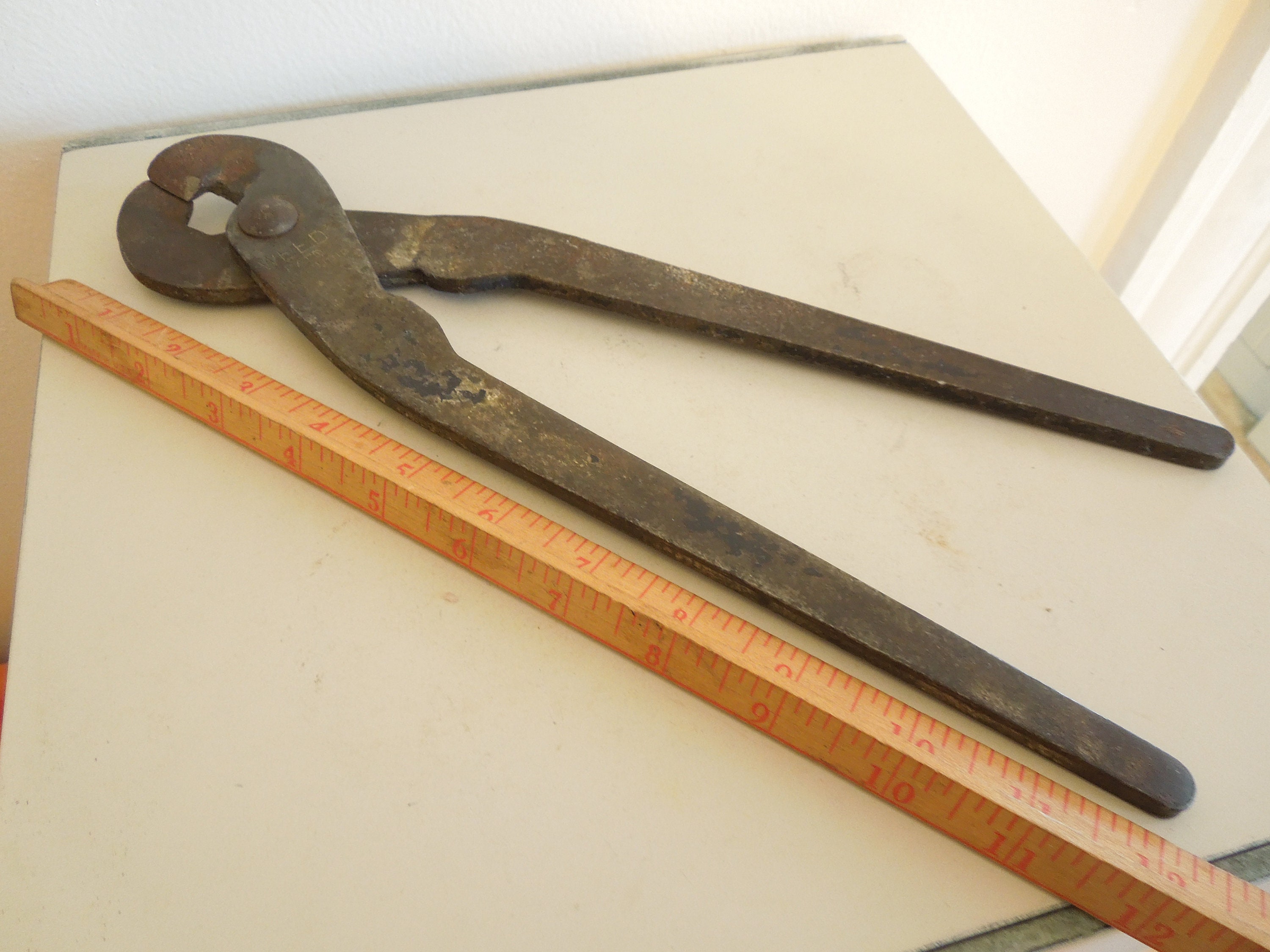 Rare Antique Automotive Tire Chain Tool, Collectible Tools, FREE