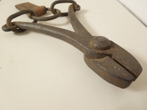 Primitive Fence Cutter Home & Hobby Craft Supplies & Tools Hand Forged Early 1800's Fence Tool ...