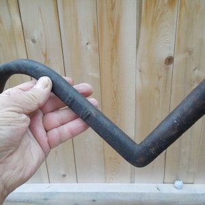 Antique Cast Iron Off Set Wrench, Motel T Wrench, Antique Automobiles, FREE SHIPPING!!
