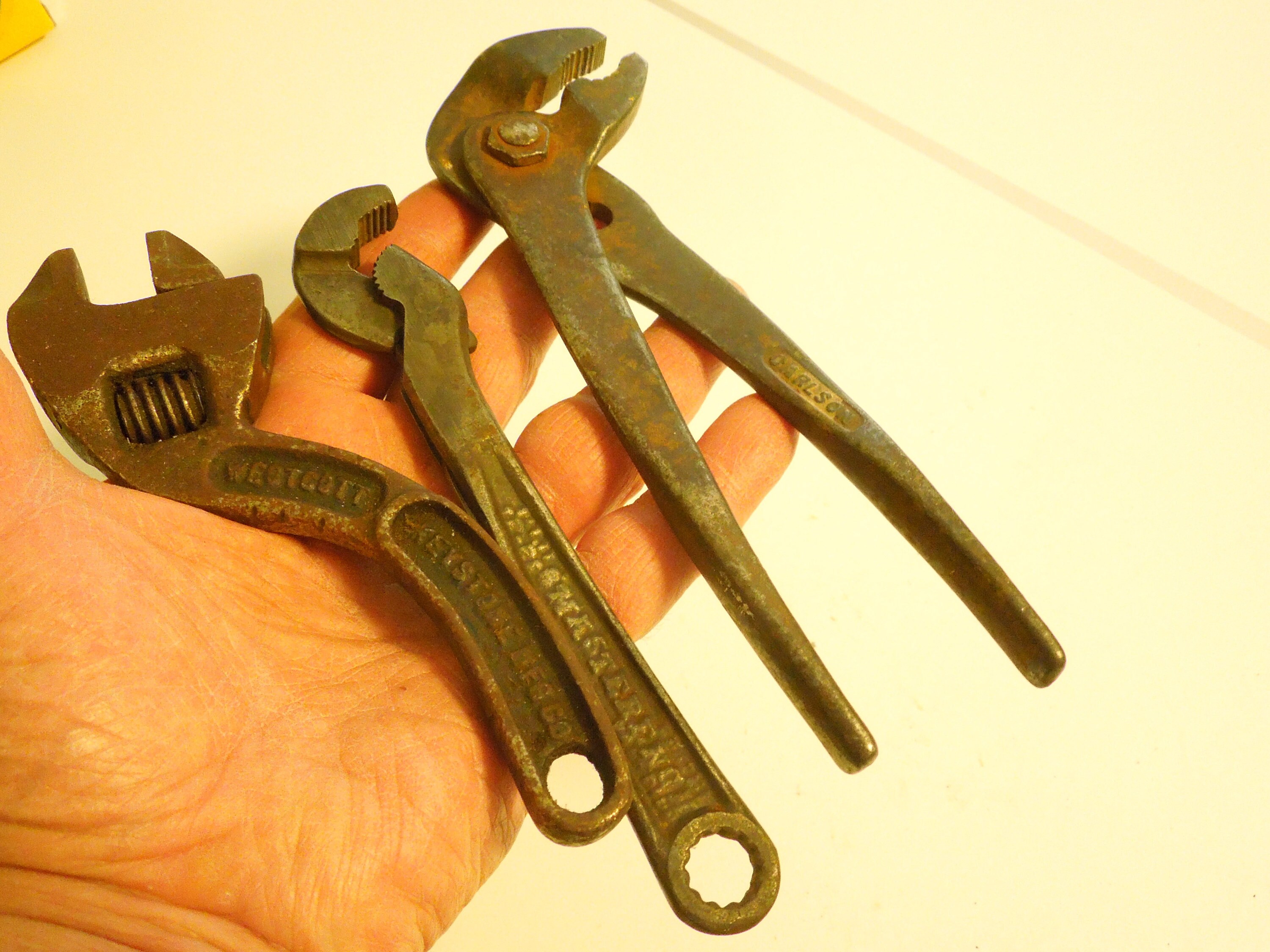 Rare Vintage Wrenches Parrot Wrench One Handed Wrench off Set