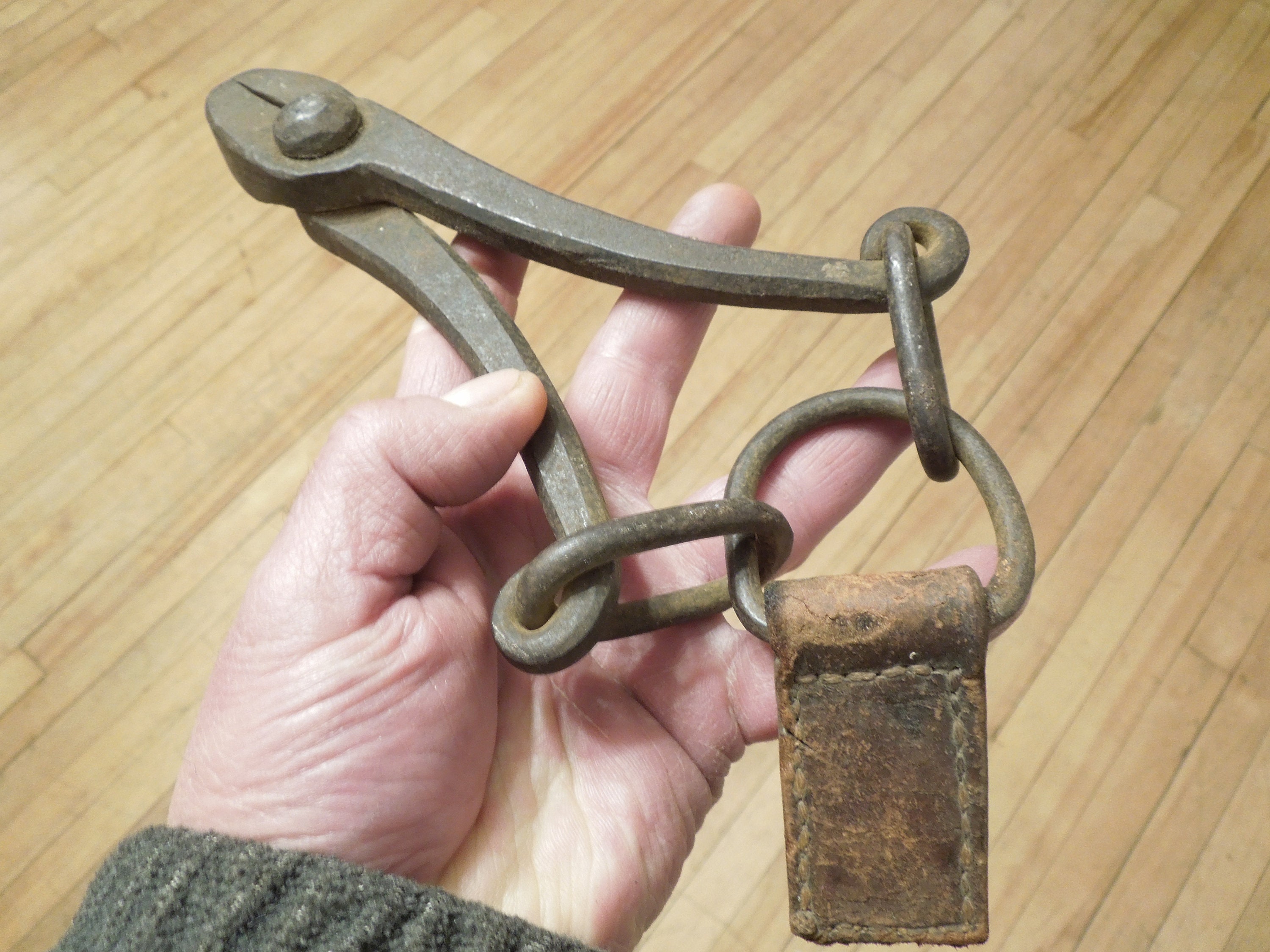 Primitive Fence Cutter Home & Hobby Craft Supplies & Tools Hand Forged Early 1800's Fence Tool ...