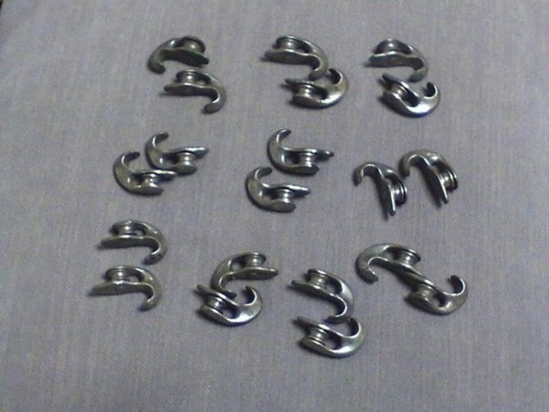 20 Miniature Boat Rigging Pulleys Vintage Boat Curtain Etsy