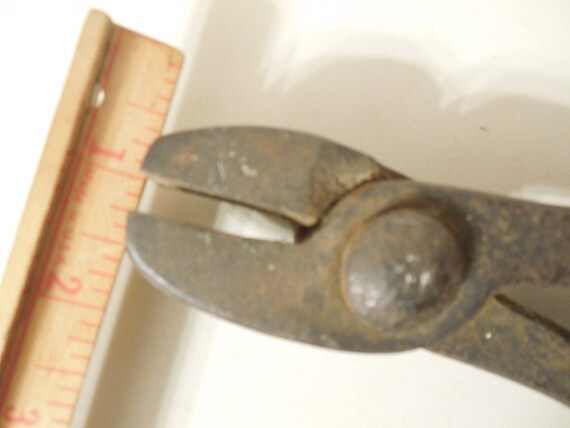 Primitive Fence Cutter Home & Hobby Craft Supplies & Tools Hand Forged Early 1800's Fence Tool ...