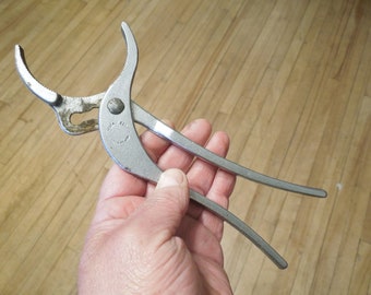 Automotive Tool, Utica 527 Radiator Hose Slip Joint Pliers, Hot Rod Tools, Rare Tool