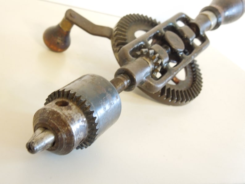 Antique Yankee Screwdriver Jeweler's Drill Hand Crank Etsy