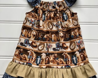 western dress for girl
