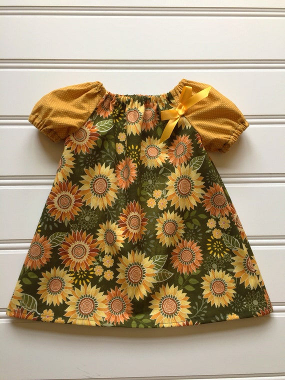 cute sunflower dress