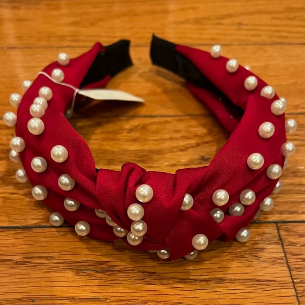 Universität von Alabama • Crimson Tide Crimson and White Perlen Gameday Stirnband * Crimson Star Stirnband • Roll Tide