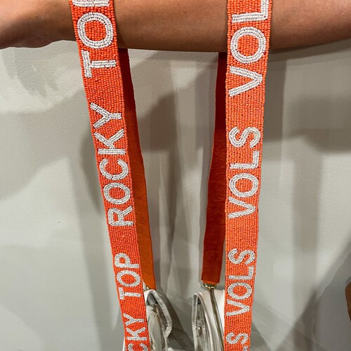 University of Tennessee Vols & Rocky Top Beaded Game Day Strap Etsy