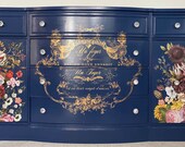 SOLD - Vintage Sideboard Buffet TV Stand