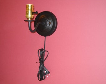 Sconce wall plug in