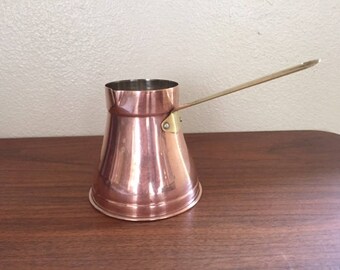Copper Butter/Rum Warmer Pan