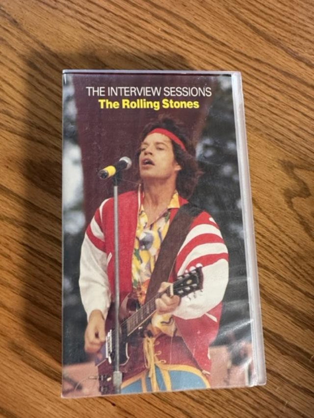Rolling Stones the Interview Sessions VCR Tape Etsy