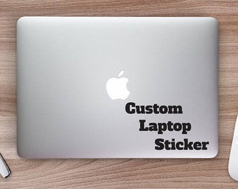 Custom Laptop Sticker