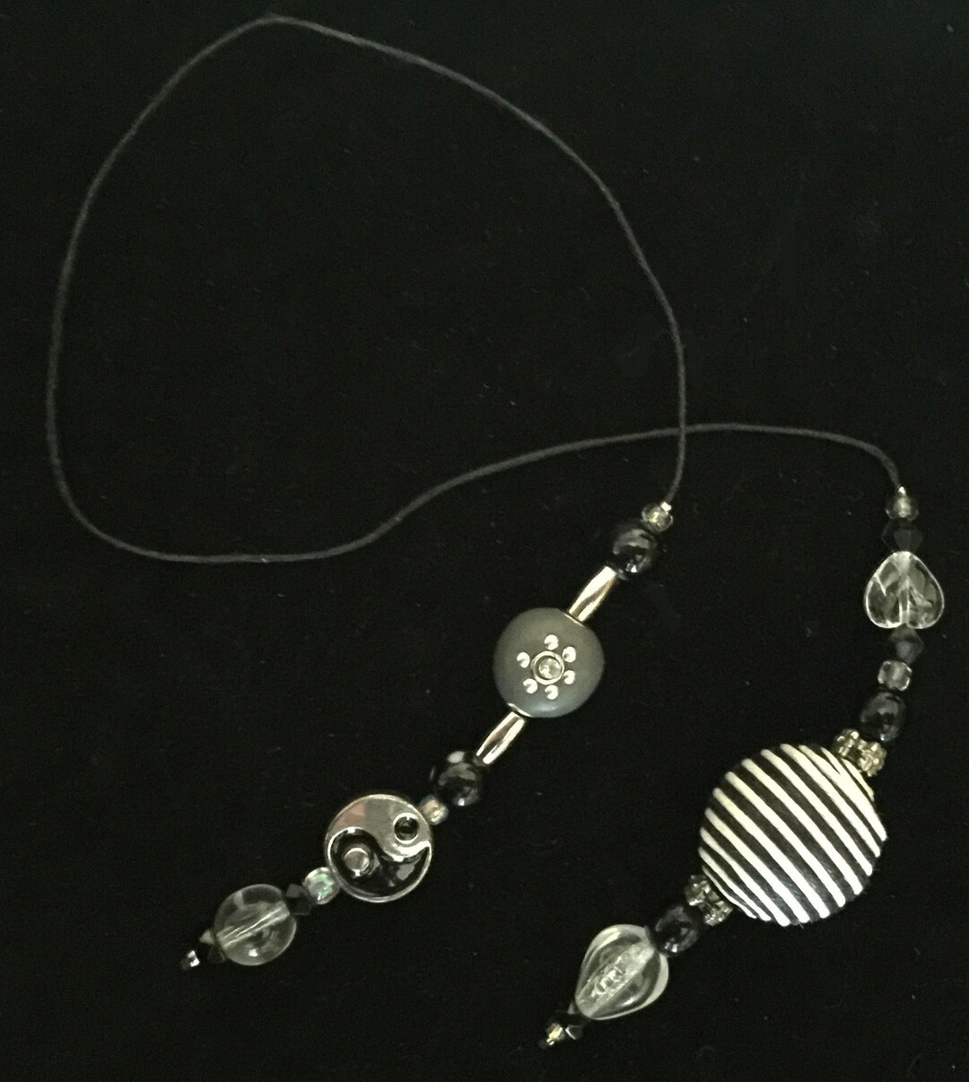 Balance & Harmony Bookmark Book Thong Beaded Bookmark - Etsy