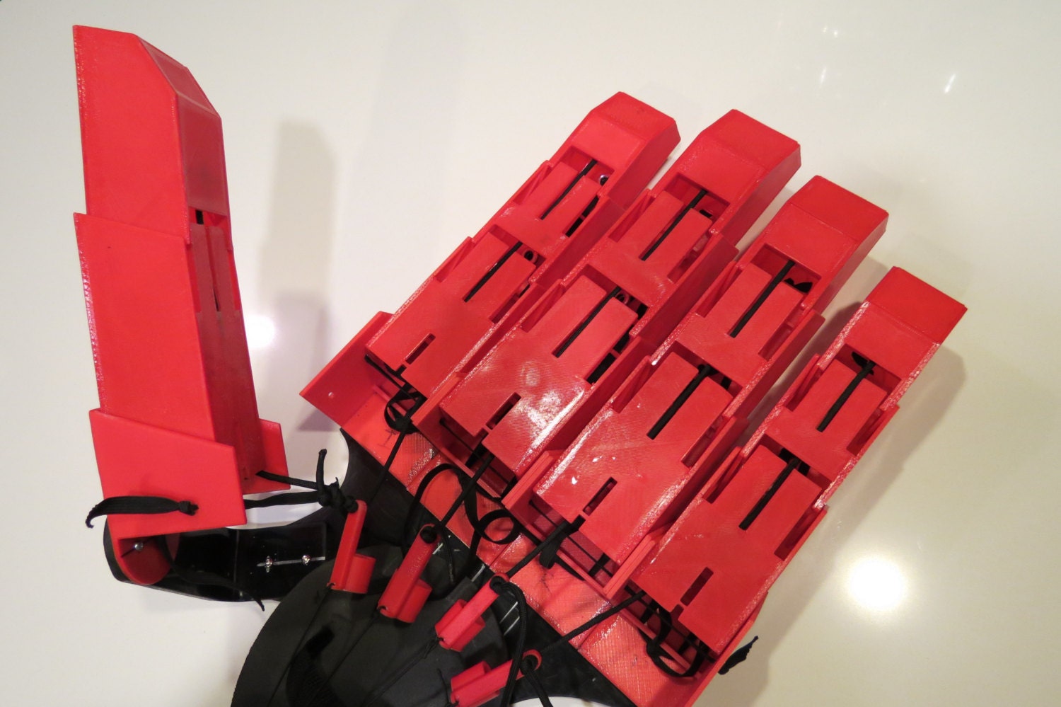 Articulated Power Fist Fingers (3D files only)