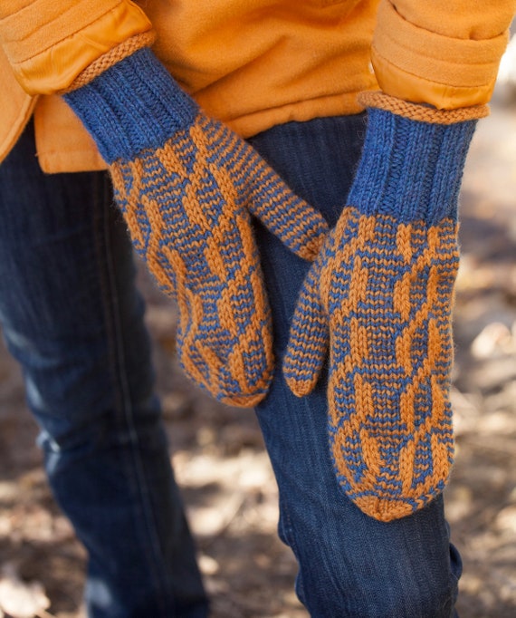 women's knitted mitten pattern