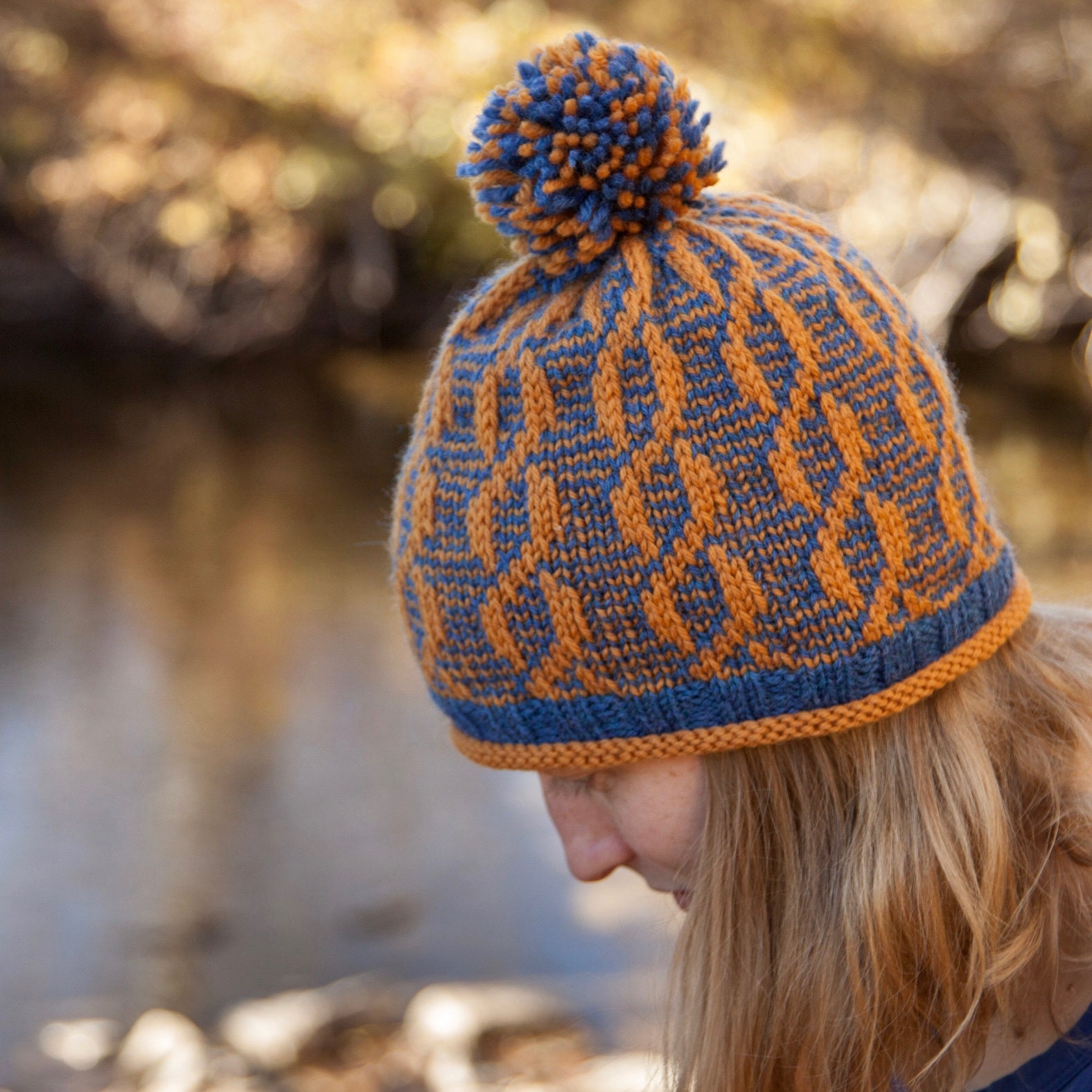 Topdown Hat Pattern PDF Knitting Pattern Knitted Hat Etsy New Zealand