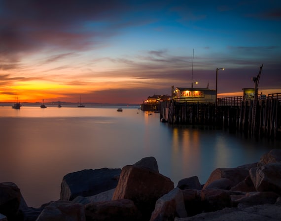 Here She Comes Again (Prints) Harford Pier, Avila Beach California