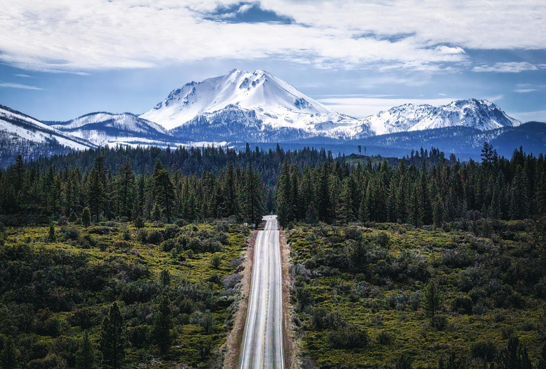 Lassen Volcanic National Park Digital Download Hwy 89 Northern