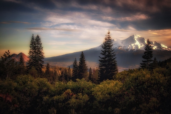 A Favorite View (Digital download) Mount Shasta and Black Butte Northern California