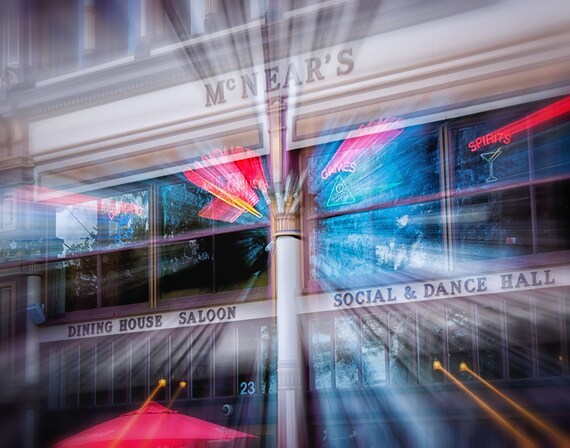 Happy Hour at McNear's Saloon and Dining House (prints)