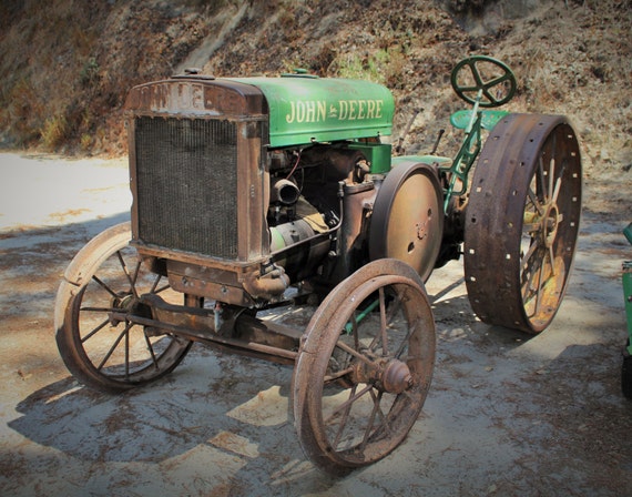 Old John Deere Tractor photo