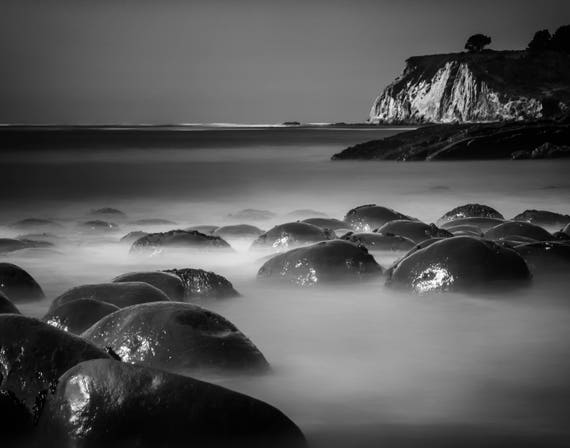 Amazing Place Bowling Ball Beach Northern California (Prints)