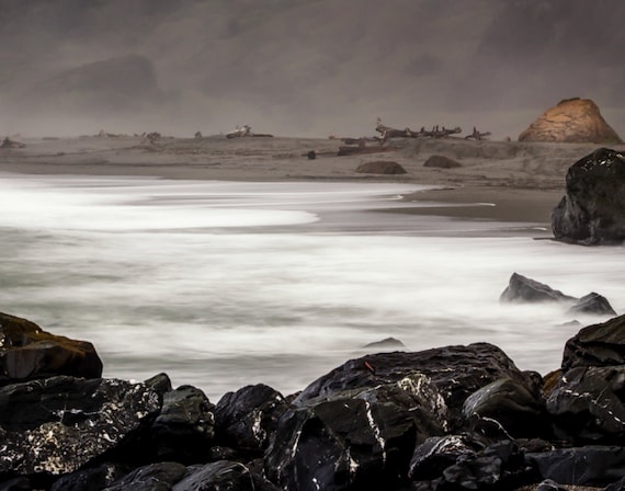 Contimplating Life (Prints) Dry Lagoon Beach Trinidad California