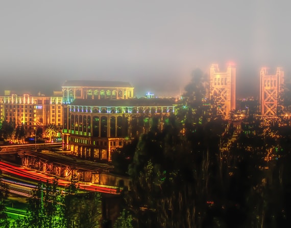 Tower in the Fog