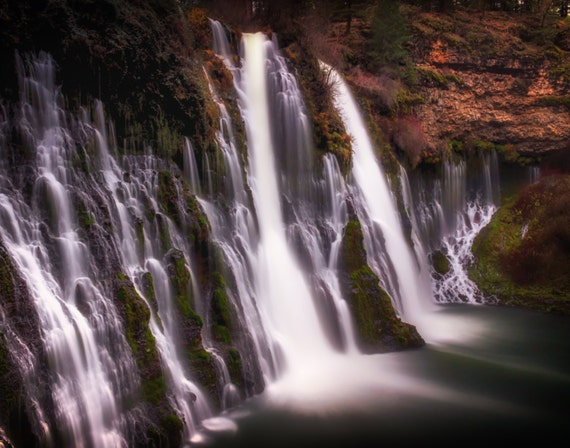 Eighth Wonder of the World (Prints) Burney Falls waterfall