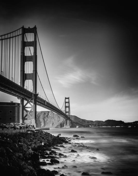 Aligned (prints) Golden Gate Bridge San Francisco California