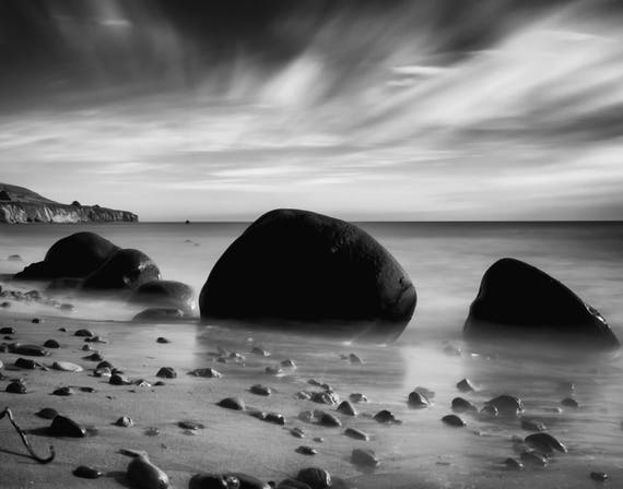 Hidden Bowling Ball Beach Northern California (Prints)