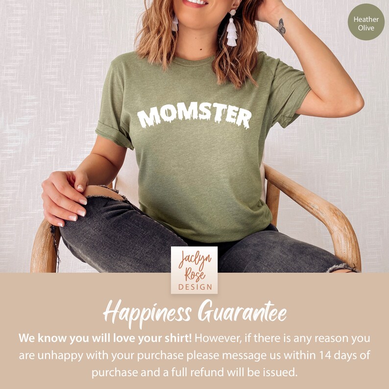 Momster Shirt for Mom for Halloween, Halloween Mom Shirt for Halloween Gift, Momster Tee for Mom, Momster Halloween Shirt for Women, Mom Tee