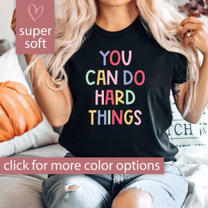 You Can Do Hard Things Tshirt for Teachers, SPED Teacher Shirt Special Education Teacher T Shirt, Special Education Teacher Gift Teacher Tee