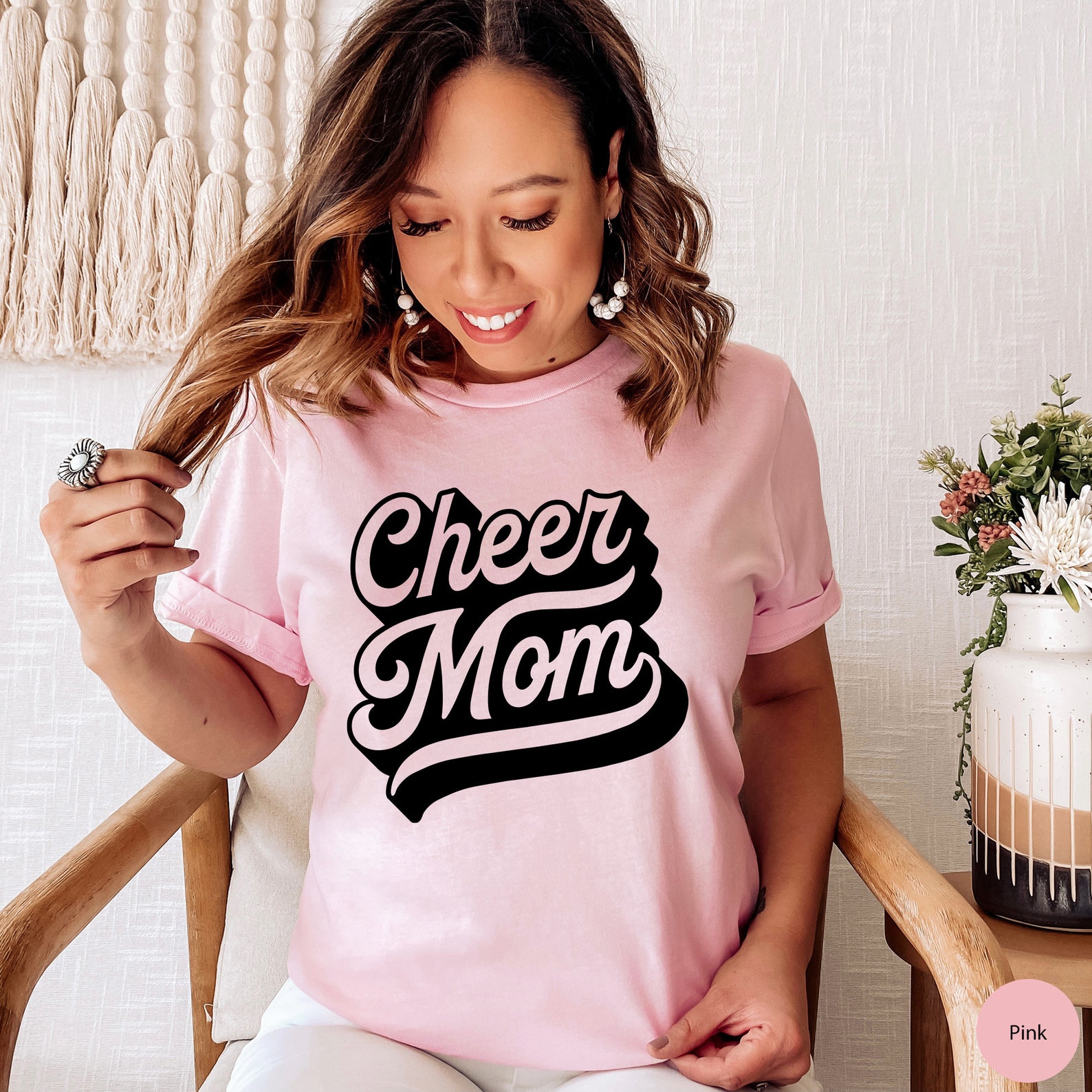 Cheer Mom Shirt for Game Day Shirt Cheer Shirt for Cheer Mom Etsy