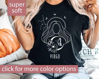 Virgo Shirt for Women Birthday, Astrology Shirt, Zodiac Shirt, Virgo Birthday Gift, Virgo Gift for Women, Virgo Season Gift, Virgo Tshirt