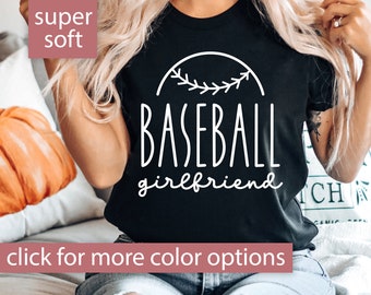 Baseball Girlfriend Shirt for Women, Baseball Shirt, Baseball Gift for Girlfriend, Baseball Girlfriend T Shirt, Baseball Girlfriend T-Shirt